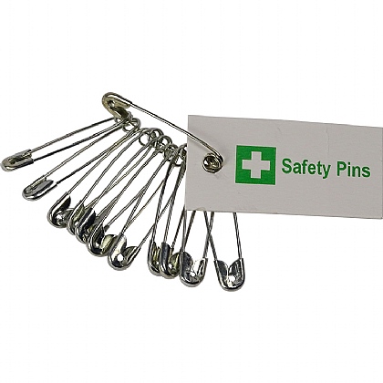 Safety Pins (Pack of 12)