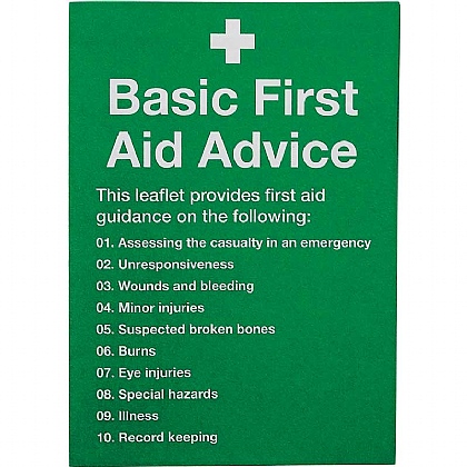 First Aid Guidance Leaflet 