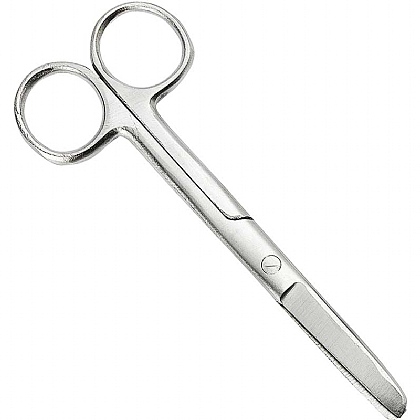 Stainless-Steel Dressing Scissors - Blunt/Blunt (12.7cm)