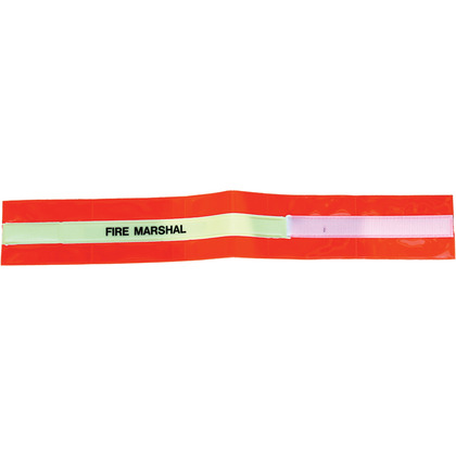 Fire Marshal Armband, Reflective Hi-Visibility