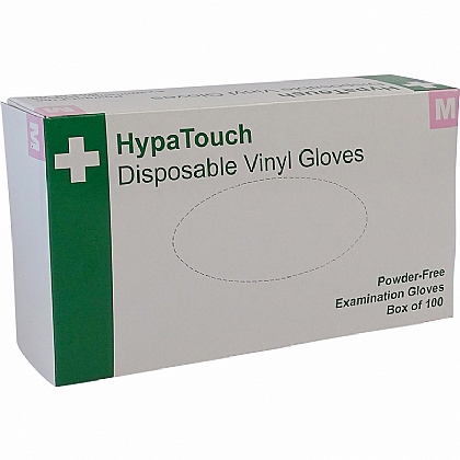 HypaTouch Powder-Free Vinyl Gloves