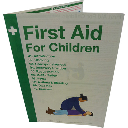 First Aid for Children A5 Leaflet