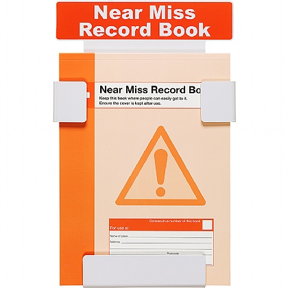 Near Miss Record Book Station with Book