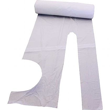 White Polythene Aprons on a Roll (Pack of 200)