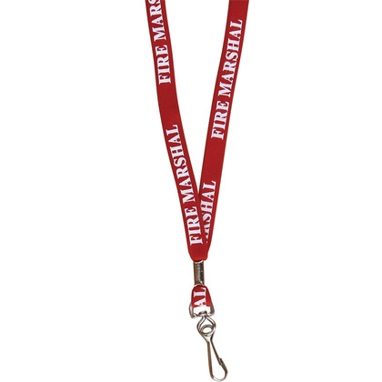 Fire Marshal Lanyard