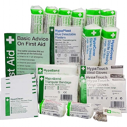 HSE Catering First Aid Kit Refill (1-10 Persons)