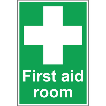 First Aid Room Sign, Vinyl 20x30cm