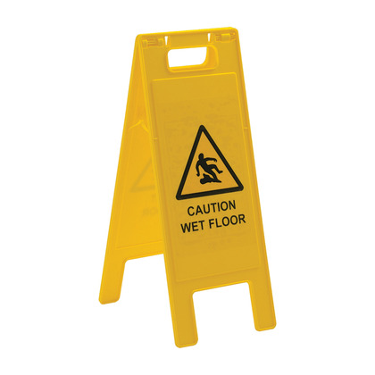 Caution Wet Floor Sign A-Frame