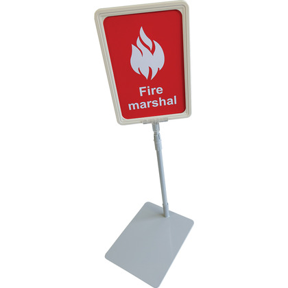 Fire Marshal Desk Sign
